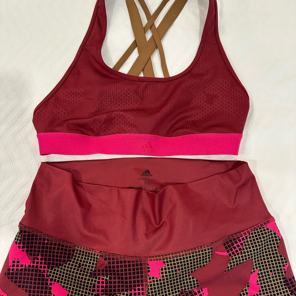 Adidas Red Climalite Apparel
